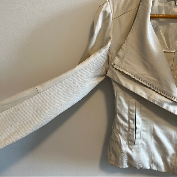 Cream Light Blazer Jacket - Picture 5 of 6